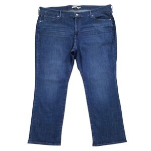 Levi's Women's Plus Classic Straight Leg Crop Jeans Size‎ 22W